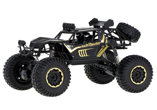 Picture of RoGer RC Rock Crawler Radio Controlled Buggy 2.4GHz / 1:8 / 51cm Black