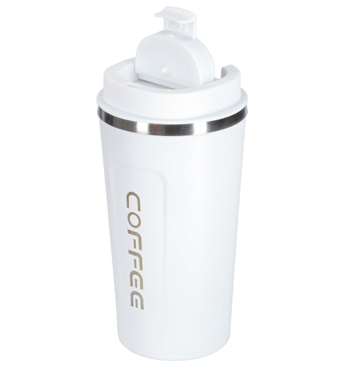 Picture of RoGer Thermos Mug with LED Temperature Display 500ml White