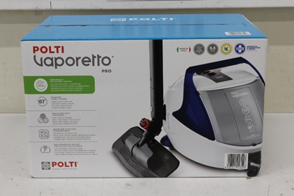 Attēls no SALE OUT. Polti PTEU0313 Vaporetto Pro 100 Eco Power Steam cleaner, Power 1900 W, White/Blue | Polti | Steam cleaner | PTEU0313 Vaporetto Pro 100 Eco Power | Power 1900 W | Steam pressure 5.5 bar | Water tank capacity 2 L | White/Blue | DAMAGED PACKAGING