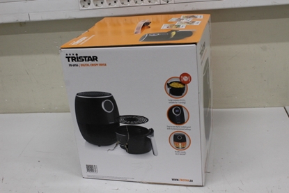 Picture of SALE OUT. Tristar FR-6956 Digital Crispy Fryer, 5 servings per baking session, 4.5L, No oil needed, 1500 W, Black | Tristar Digital Crispy Fryer | FR-6956 | Power 1500 W | Capacity 4.5 L | Black | DAMAGED PACKAGING, SCRATCHED ON THE SIDE