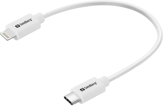 Изображение Sandberg kabel Lightning 0,2 m Biay