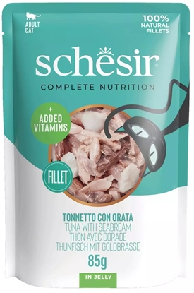 Picture of Schesir C&B karma mokra, tuczyk z doradz w galarecie, 85 g, saszetka