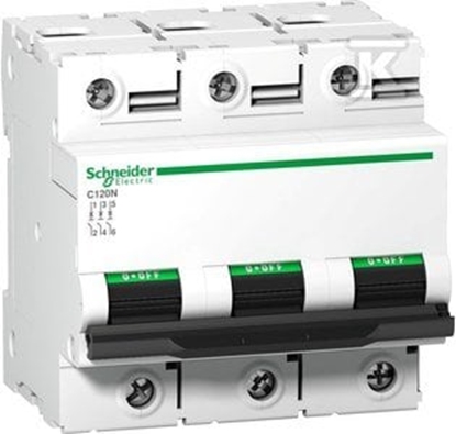 Изображение SCHNEIDER ELECTRIC C120N CB 3P B 80A 10KA