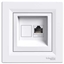 Picture of Schneider Electric Gniazdo komputerowe ASFORA pojedyncze RJ45 kat.5e biae - EPH4300121