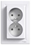 Изображение Schneider Electric Gniazdo podwójne z/u biae - EPH9800221