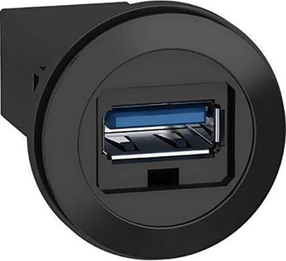 Attēls no Schneider Electric Gniazdo USB 3.0 typ A-A pulpitowe 22mm (XB5PUSB3)