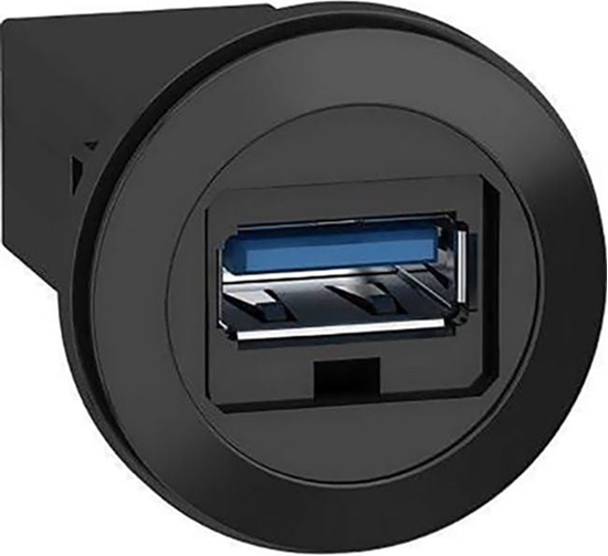 Picture of Schneider Electric Gniazdo USB 3.0 typ A-A pulpitowe 22mm (XB5PUSB3)