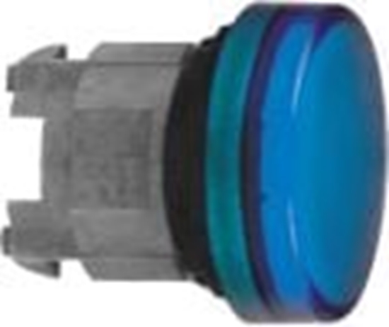 Picture of Schneider Electric Gówka lampki sygnalizacyjnej 22mm niebieska (ZB4BV06)