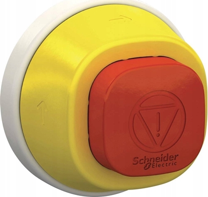 Picture of Schneider Electric Harmony XB5 Gówka przycisku awaryjnego zatrzymania Estop podwietlenie 24V ZB5AS84W2B
