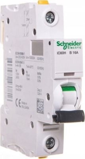 Picture of SCHNEIDER ELECTRIC IC60H CIRCUIT BREAKER 1P B16A