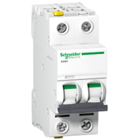 Picture of SCHNEIDER ELECTRIC IC60H CIRCUIT BREAKER 2P C4A 1