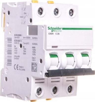 Изображение SCHNEIDER ELECTRIC IC60H CIRCUIT BREAKER 3P C2A 1