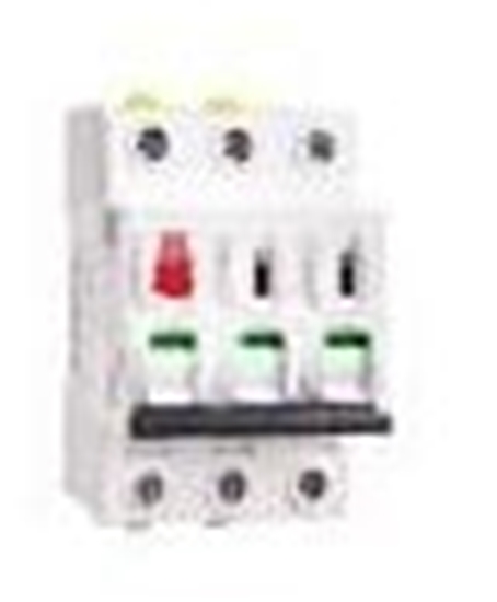Picture of SCHNEIDER ELECTRIC IC60N CIRCUIT BREAKER 3P B2A 6