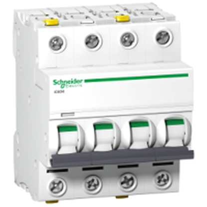 Attēls no SCHNEIDER ELECTRIC IC60N CIRCUIT BREAKER 4P B6A 6