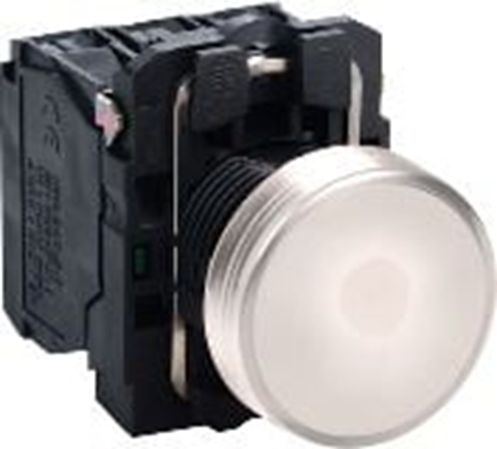 Picture of Schneider Electric Lampa sygnalizacyjna LED fi 22mm 230-240V AC biaa (XB5AVM1)