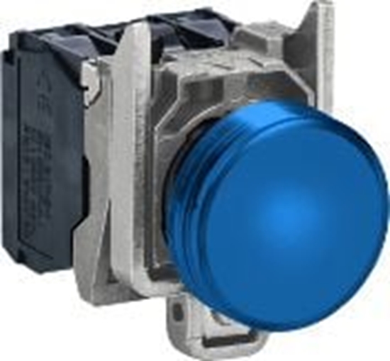 Picture of Schneider Electric Lampka sygnalizacyjna 22mm niebieska 230-240V AC LED (XB4BVM6)
