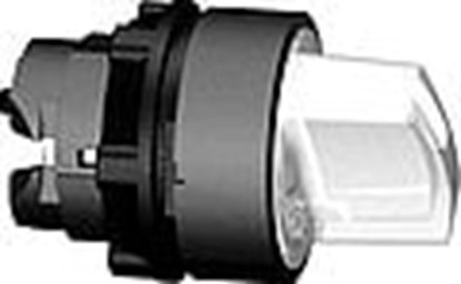 Attēls no Schneider Electric Napd przecznika 2 poóeniowy biay bez samopowrotu (ZB5AK1213)