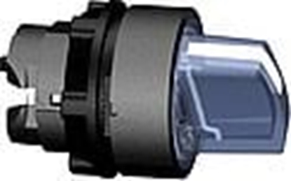 Attēls no Schneider Electric Napd przecznika 2 pooeniowy niebieski z podwietleniem bez samopowrotu (ZB5AK1263)