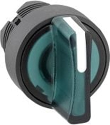 Attēls no Schneider Electric Napd przecznika 3 pooeniowy zielony z podwietleniem z samopowrotem (ZB4BK1533)