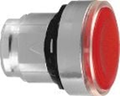 Picture of Schneider Electric Napd przycisku czerwony z podwietleniem bez samopowrotu (ZB4BH043)