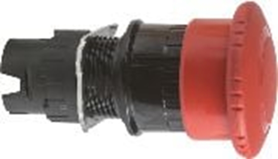Picture of Schneider Electric Napd przycisku grzybkowego czerwony przez obrót (ZB6AS834)