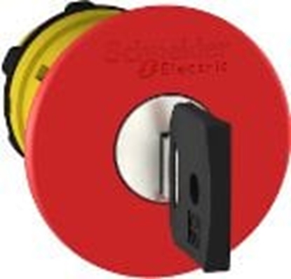 Attēls no Schneider Electric Napd przycisku grzybkowego czerwony z kluczykiem (ZB5AS944)