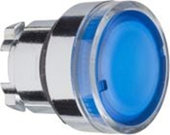 Picture of Schneider Electric Napd przycisku niebieski z podwietleniem z samopowrotem (ZB4BW36)