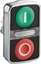 Picture of Schneider Electric Napd przycisku podwójny zielony/czerwony /O-I/ z podwietleniem z samopowrotem (ZB4BW7A3741)