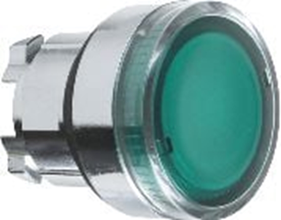 Picture of Schneider Electric Napd przycisku z samopowrotem 22mm zielony (ZB4BA38)