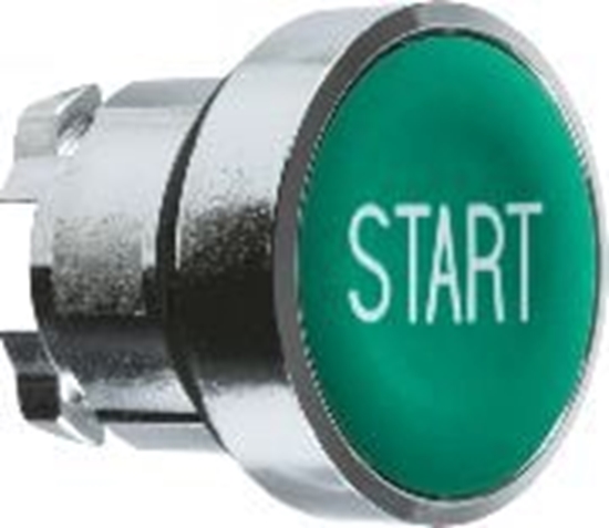 Picture of Schneider Electric Napd przycisku zielony /START/ bez podwietlenia z samopowrotem (ZB4BA333)