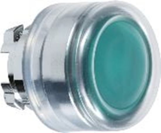 Picture of Schneider Electric Napd przycisku zielony z podwietleniem z samopowrotem (ZB4BW533)