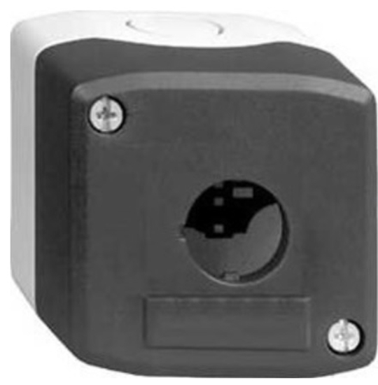 Picture of Schneider Electric Obudowa kasety 1-otworowa 22mm szara IP65 - XALD01
