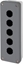 Picture of Schneider Electric Obudowa kasety 5-otworowa 22mm szara IP65 (XALD05)