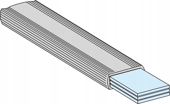 Изображение Schneider Electric Prisma Plus- system G i P- izolowane szyny elastyczne- 24x5mm 1800mm LVS04746