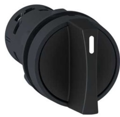 Picture of Schneider Electric Przecznik 2 pooeniowy bez samopowrotu 22mm czarny XB7ND21