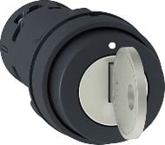 Picture of Schneider Electric Przecznik 2 pooeniowy klucz 22mm 1Z bez samopowrotu (XB7NG21)