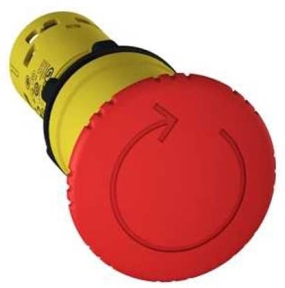 Picture of Schneider Electric Przycisk bezpieczestwa 22mm 2R IP54 obrotowy XB7NS8444