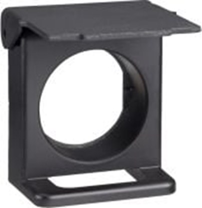 Picture of Schneider Electric Przycisk czarny z blokad flap O22 kryty (ZB4BZ62)