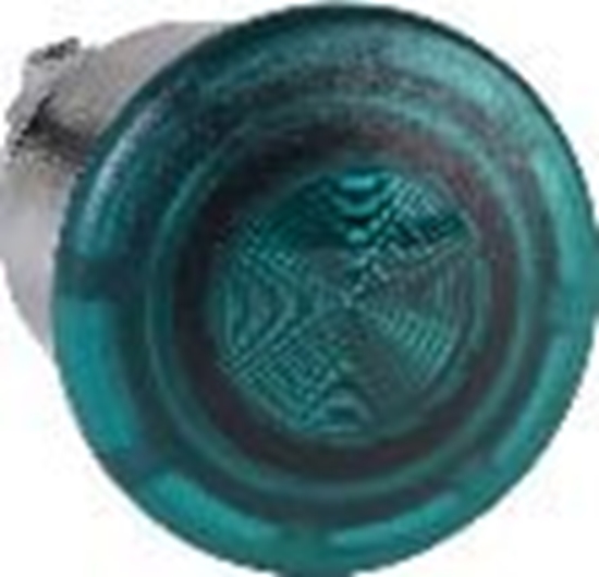 Picture of Schneider Electric Przycisk grzybkowy Ø40 zielony samopowrotny LED metalowy typowa zwyky (ZB4BW433)