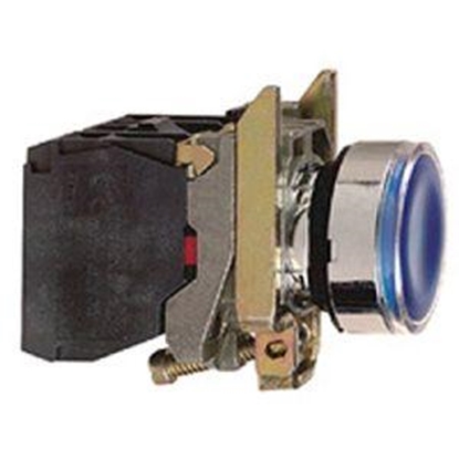 Picture of Schneider Electric Przycisk kryty podwietlany LED NO+NZ 230-240V óty XB4BW35B5