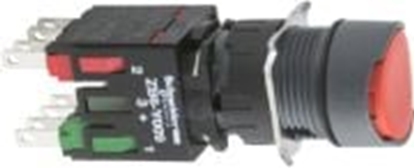 Picture of Schneider Electric Przycisk sterowniczy 16mm 1Z/1R z samopowrotem czerwony IP65 (XB6AA45B)