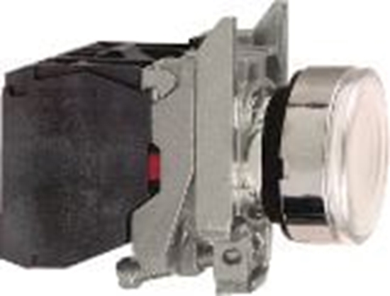 Picture of Schneider Electric Przycisk sterowniczy 22mm biay 1Z 1R z samopowrotem z podwietleniem (XB4BW3165)