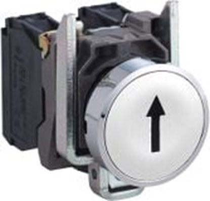 Picture of Schneider Electric Przycisk sterowniczy 22mm biay z samopowrotem 1Z (XB4BA3341)