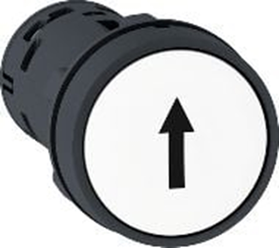 Picture of Schneider Electric Przycisk sterowniczy 22mm biay z samopowrotem 1Z (XB7NA11341)