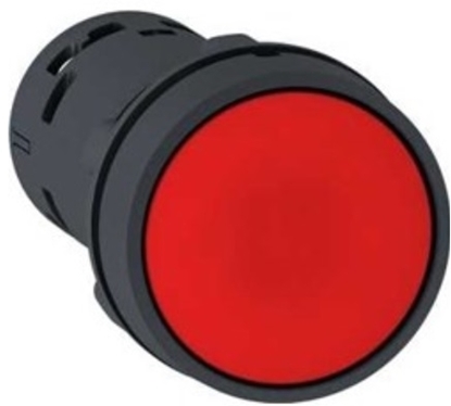 Picture of Schneider Electric Przycisk sterowniczy 22mm czerwony z samopowrotem - XB7NA42