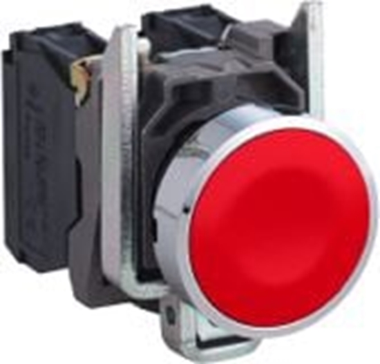 Picture of Schneider Electric Przycisk sterowniczy 22mm czerwony z samopowrotem 1R (XB4BA42)