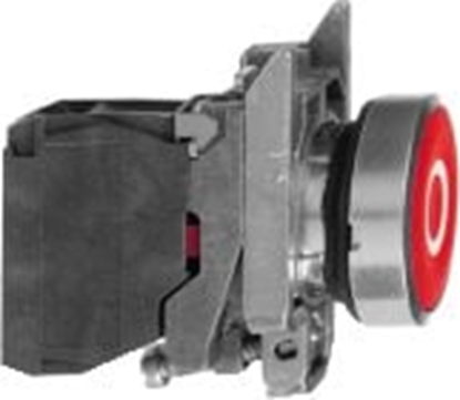 Picture of Schneider Electric Przycisk sterowniczy 22mm czerwony z samopowrotem 1R (XB4BA4322)