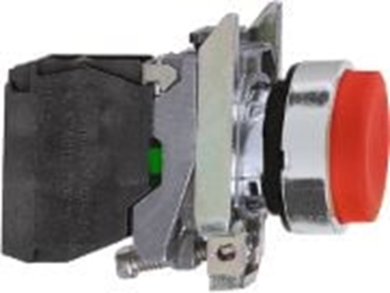 Изображение Schneider Electric Przycisk sterowniczy 22mm czerwony z samopowrotem 1R (XB4BL42)