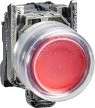 Picture of Schneider Electric Przycisk sterowniczy 22mm czerwony z samopowrotem 1R (XB4BP42)