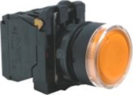 Picture of Schneider Electric Przycisk sterowniczy 22mm óty 1Z 1R z samopowrotem z podwietleniem (XB5AW35B5)
